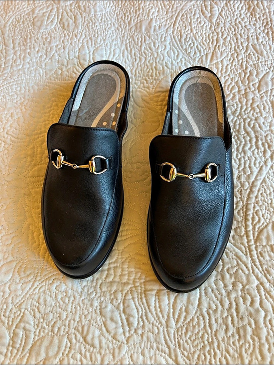 Naot Shoes - Naot Halny Mules Black Bit US 10